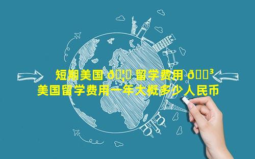 短期美国 🦟 留学费用 🐳  美国留学费用一年大概多少人民币